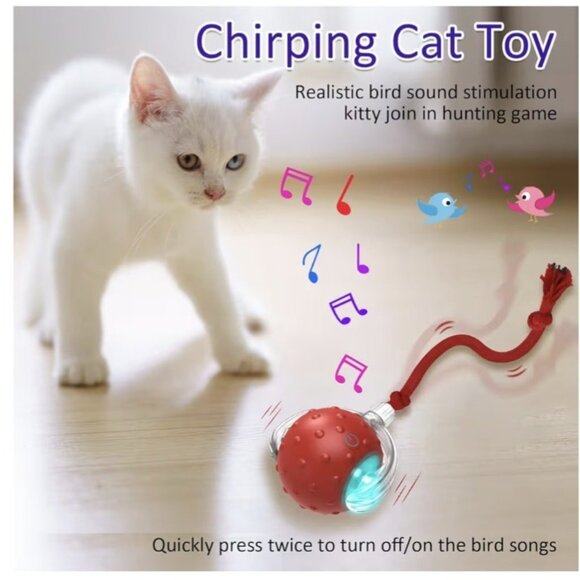 2pk Interactive rechargeable cat toys - Picture 3 of 4